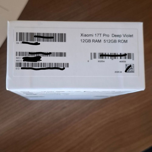 Xiaomi 17T Pro 12GB/512GB new, Deep Violet