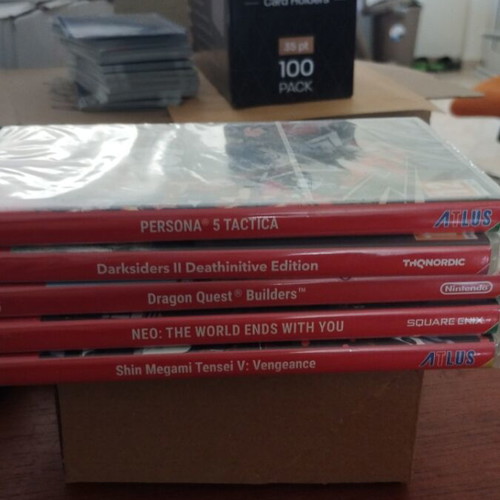 Nintendo Switch game bundle with 5 titles