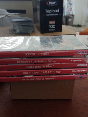 Nintendo Switch game bundle with 5 titles