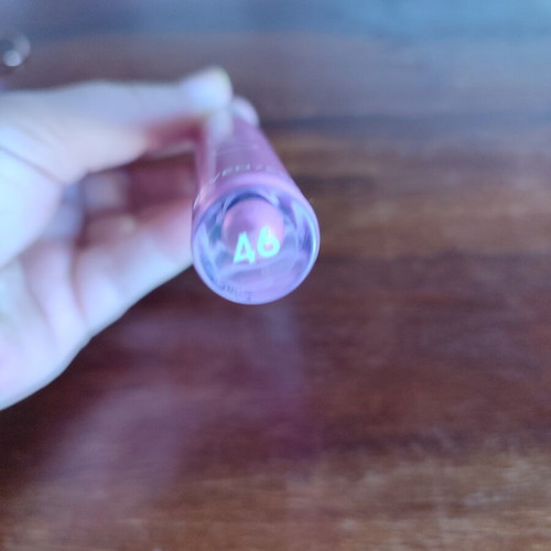 Seventeen Matlishious lip gloss shade 46, cool pink with glitter, like new