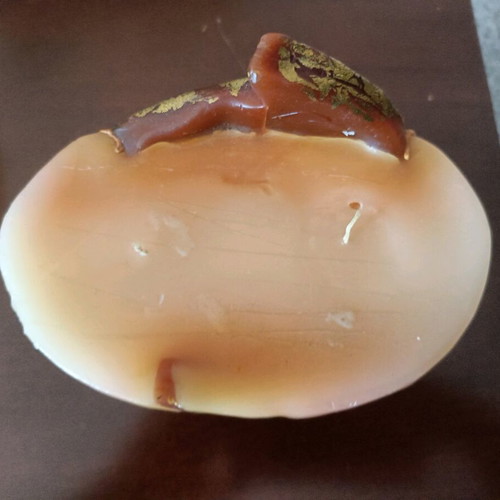Artisan decorative candle like new 16x10x10cm