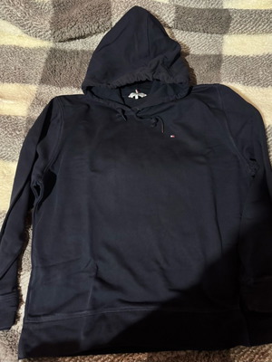 Γυναικείο φούτερ Tommy Hilfiger Large σαν καινούργιο, navy μπλε