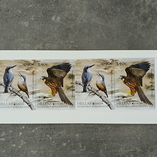 Europa 2019 Complete Stamp Series new, mint condition lux