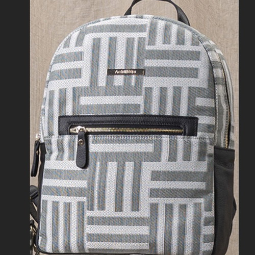 Achilleas Accessories backpack like new, black and gray with zipper repair needed