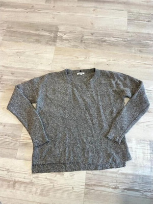 Madewell γυναικείο πουλόβερ Donegal μέγεθος Medium γκρι, σαν καινούργιο, χωρίς ζιβάγκο