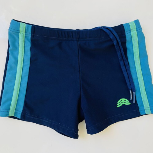 Aquarapid swim shorts like new, size 4 years, navy blue