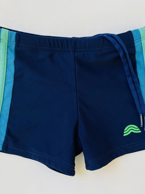 Aquarapid swim shorts like new, size 4 years, navy blue