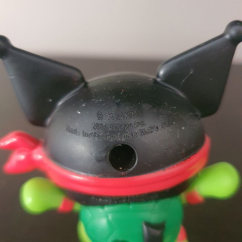 Kuromi/Raphael Mashup figure 2025, used, 6.5cm