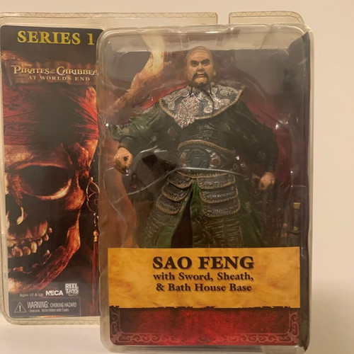 Sao Feng figure Pirates of The Caribbean 7" new