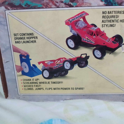 Tyco Sidewinders gyro powered stunt vehicle new
