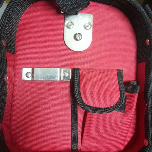Shoulder tool bag open type red new