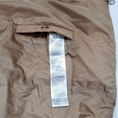 Luisa Spagnoli women's puffer jacket like new, beige, size S-M