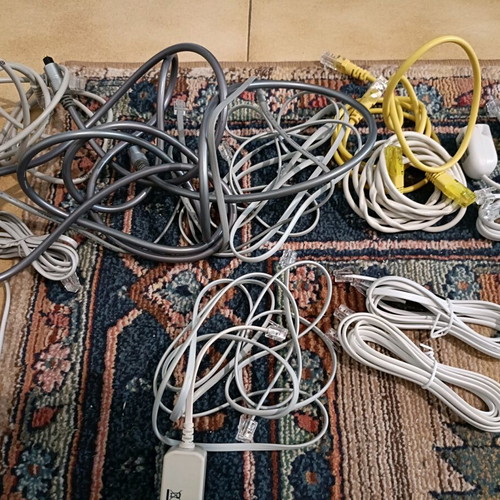 Cables used, various types