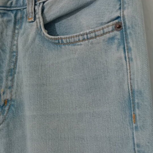 Jeans straight fit size 38 like new, high waist