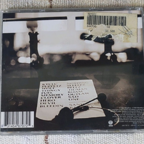 Metallica S&M CD used, live album 1999
