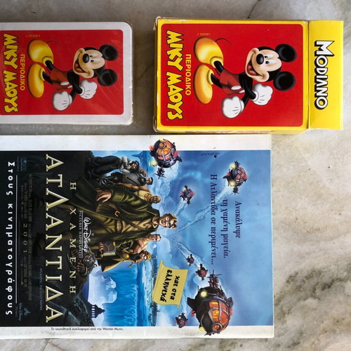 Miky Maous Comic Playing Cards 2001 new, limited edition