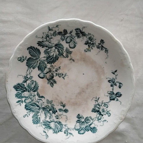Walter W. Davies Birmingham Antique Porcelain Fruit Bowl used