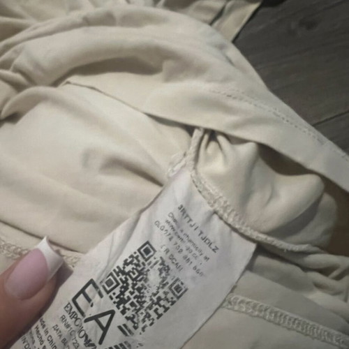 Emporio Armani EA7 white T-shirt, size S