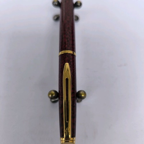 Waterman Hemisphere rollerball with red lacquer used