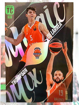 De Larrea & Thompson Magic Mix Euroleague Top Class Panini 2025-26 #232 new