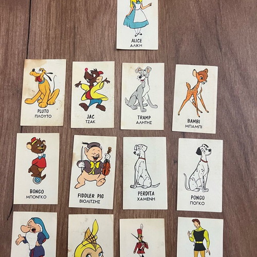 Floka stickers used, pack of 13 rare
