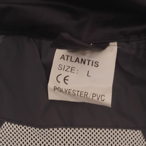 Atlantis waterproof windbreaker work jacket size L new
