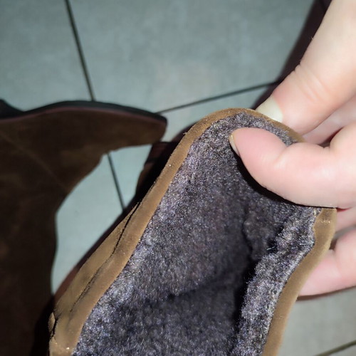 Women's Kastoria boots size 36 like new, brown, fur lined