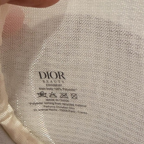 Dior Beauty Limited Edition Butterfly Round Pouch new with box