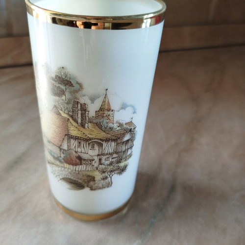 Collectible vintage water glass used
