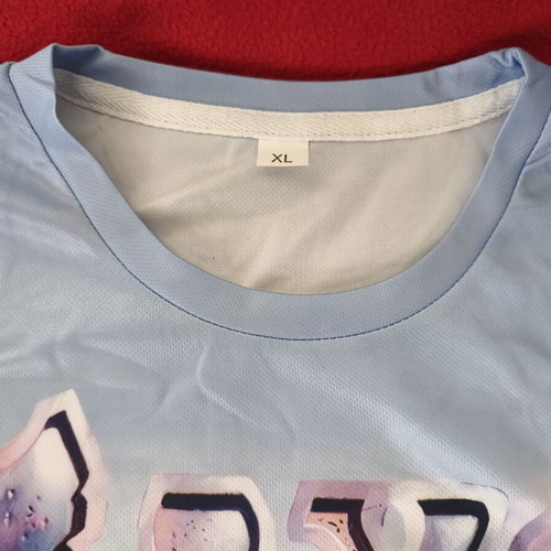 Saxon Crusader T-shirt XL new, colorful polyester fabric