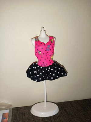Barbie Capri 1990 one-piece shorts