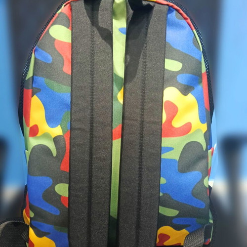 School backpack City with military pattern new