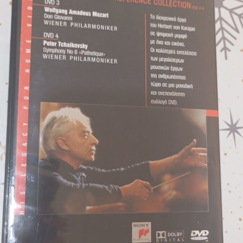 Herbert von Karajan Mozart and Tchaikovsky DVD set, classical music