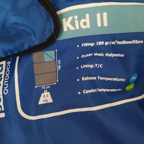 Sleeping bag kid almost unused