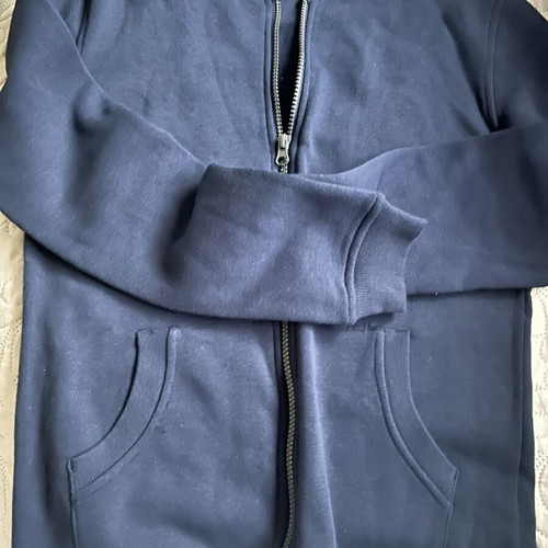 Cotton zip up kids jacket Primark new, dark blue 12-13 years 158cm