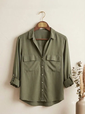 Olive shirt