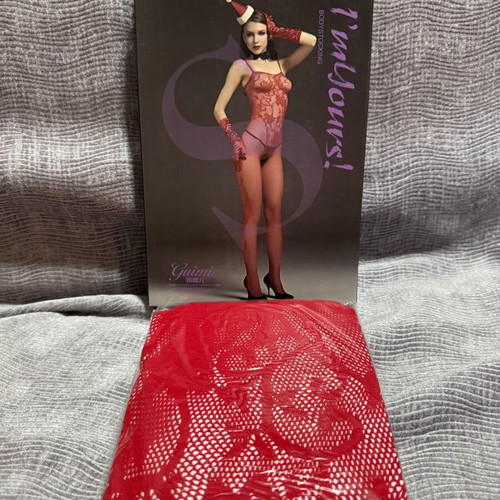 Sexy lingerie new, red, one size
