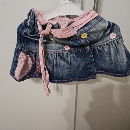 Baby clothing set, pack of 3 dresses and 1 skirt