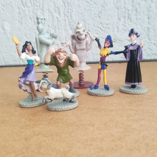 Disney The Hunchback of Notre Dame Applause vintage set of 7 figures