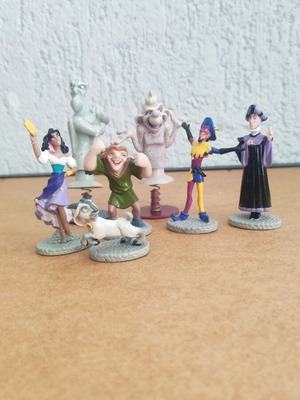 Disney The Hunchback of Notre Dame Applause vintage set of 7 figures