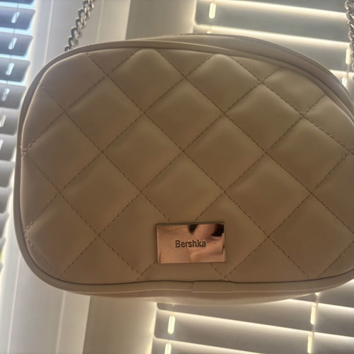 Bershka bag beige like new, shoulder bag