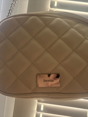 Bershka bag beige like new, shoulder bag