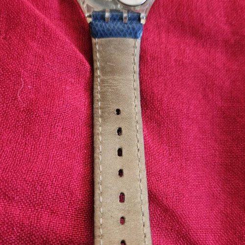 Swatch Ciel vintage wristwatch used, blue unisex