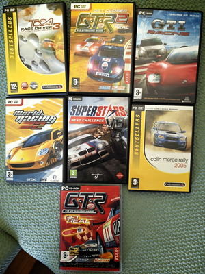 PC Racing Game Collection 7 Titles New