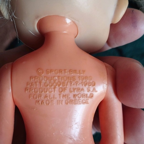 Sport Billy Lilly doll used 1980 Lyra