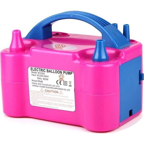 Portable electric balloon pump pink new