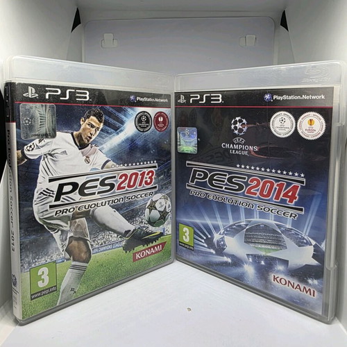 PES 2011, PES 2012, PES 2013 and PES 2014 for PlayStation 3 used