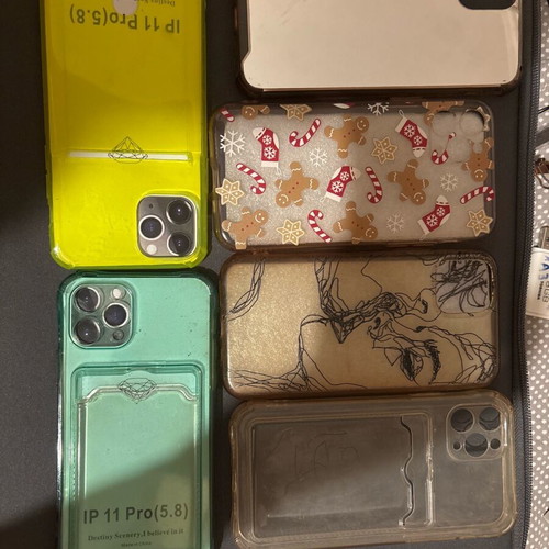 iPhone 11 Pro cases used, set of multiple