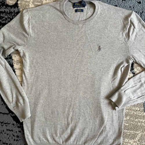 Polo Ralph Lauren men's sweater like new, gray