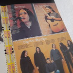 Afisorama lyrics insert 2-page like new